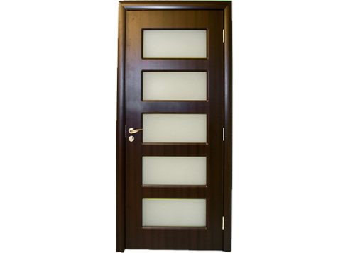 SOBNA vrata Glass Door Mahagony